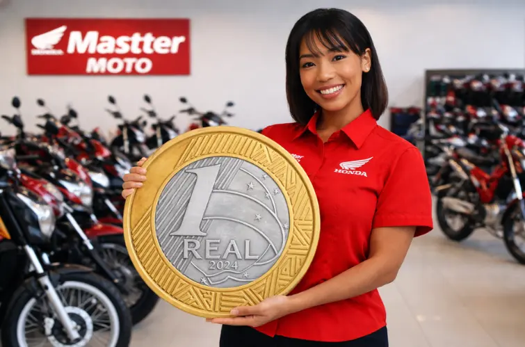 Mastter Moto oferece Honda CG 0 km com entrada de R$ 1 durante campanha do Mês do Consumidor