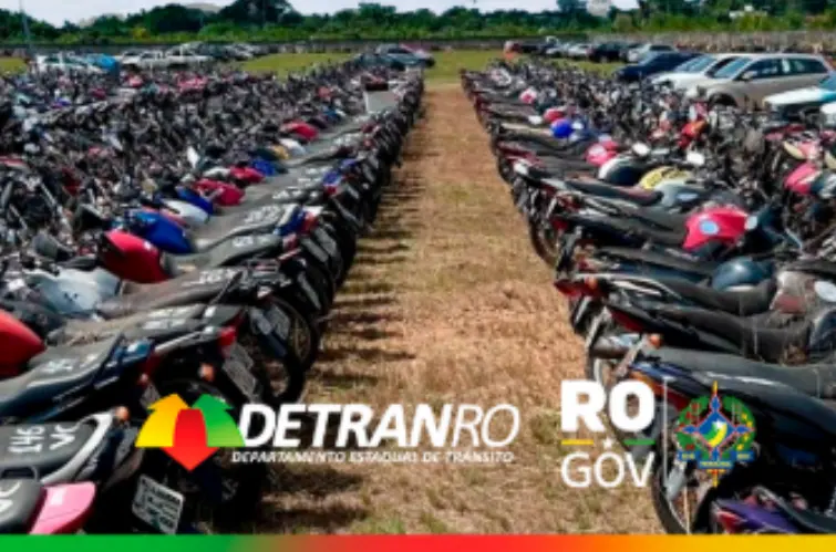 Visitação a veículos de leilão do Detran-RO segue até 12 de dezembro em 26 localidades