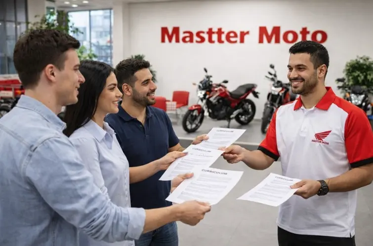 Mastter Moto abre vagas de emprego em Porto Velho com oportunidades em diferentes áreas