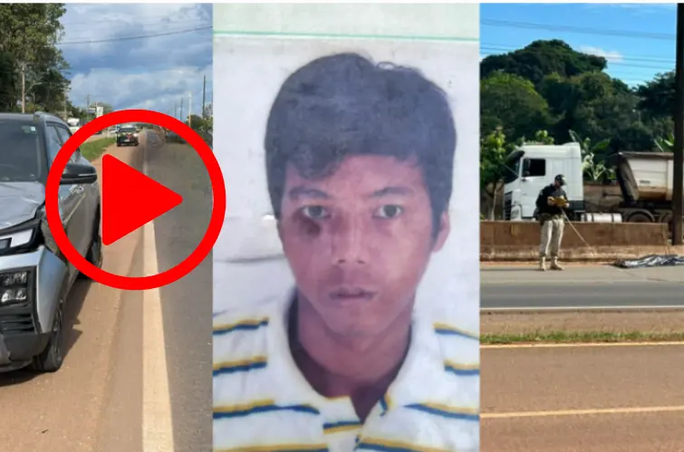 Pedestre morre atropelado enquanto atravessava faixa em trecho urbano da BR-364