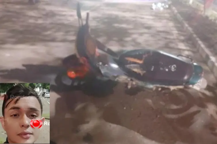 Motociclista de 22 anos morre após perder o controle e bater em árvores na zona Sul de Porto Velho