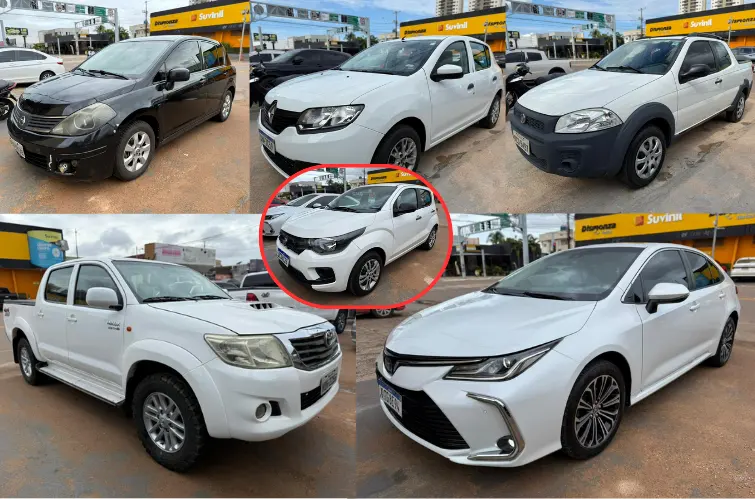 Rafael Veículos divulga seis ofertas especiais com carros e caminhonete em destaque