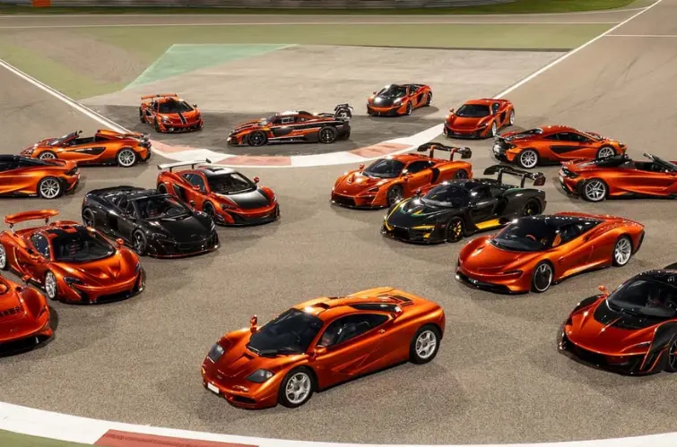 Coleção histórica da McLaren é colocada à venda por R$ 380 milhões