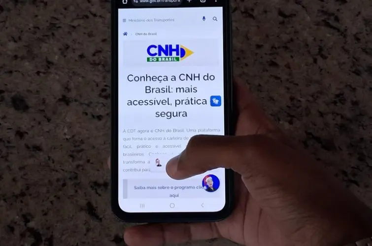 CNH digital ganha função para encontrar instrutores e autoescolas por localização