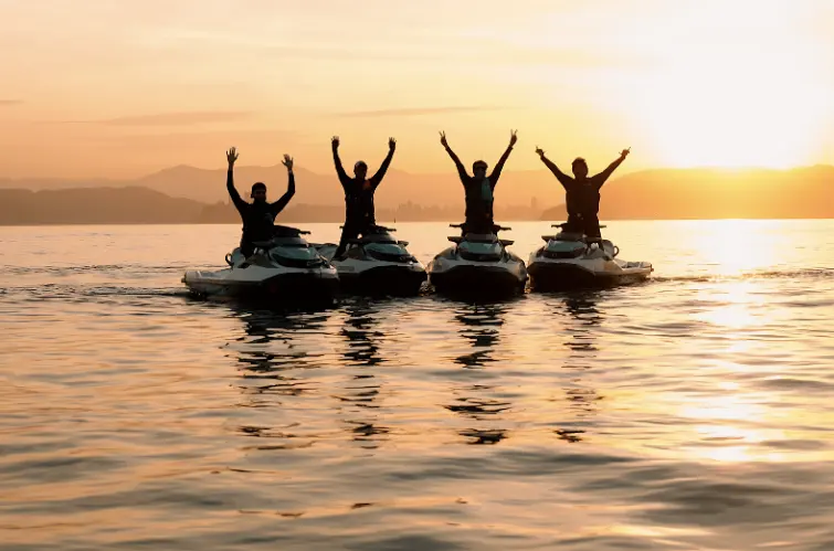 Bingool Náutica promove 8º Magic Day com passeio de jet ski até balneário em Rondônia