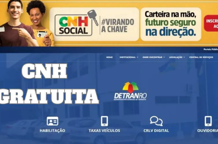 CNH Social: Detran-RO divulgará lista de selecionados no dia 11 de agosto