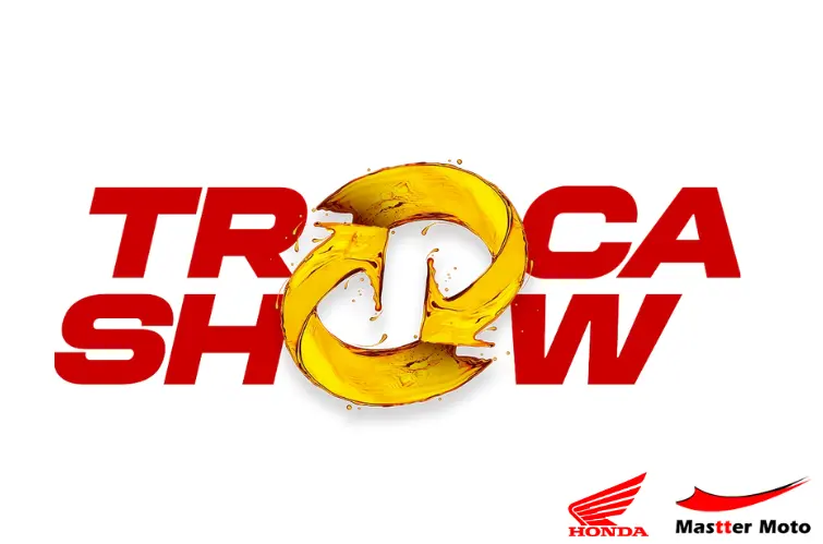 Troca Show Honda sorteia uma moto 0 km todos os meses para quem faz troca de óleo Porto Velho