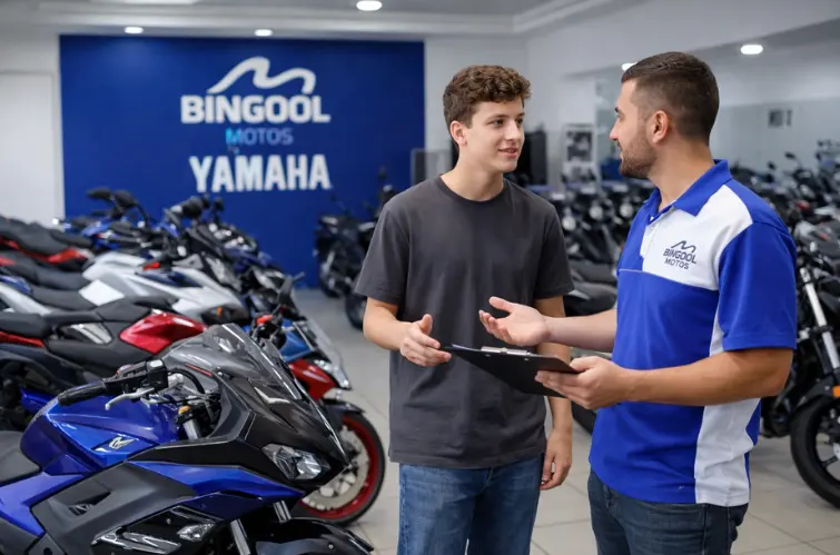 Bingool Motos orienta clientes na escolha da primeira moto ideal para o dia a dia