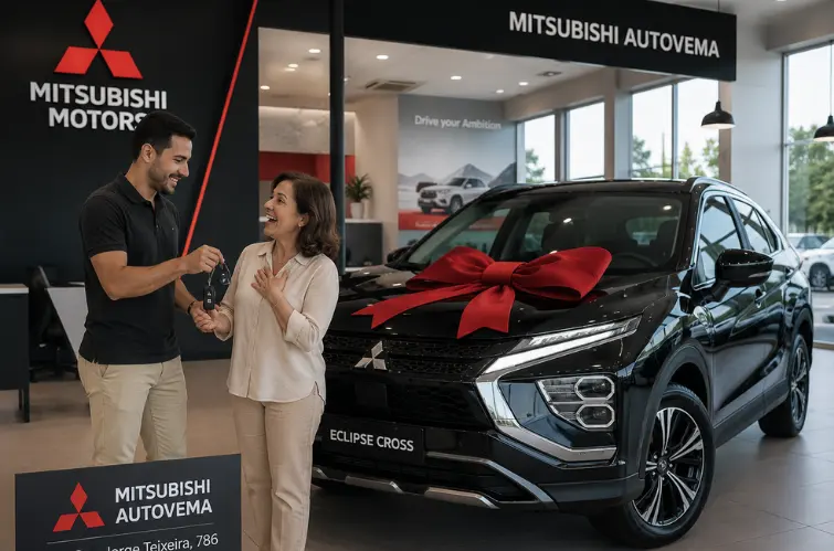 Mitsubishi destaca Eclipse Cross como opção de presente para o Dia das Mães em Porto Velho
