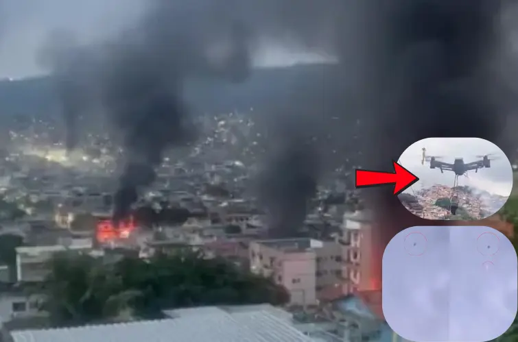 Caso no Rio expõe drones transformados em armas do crime organizado