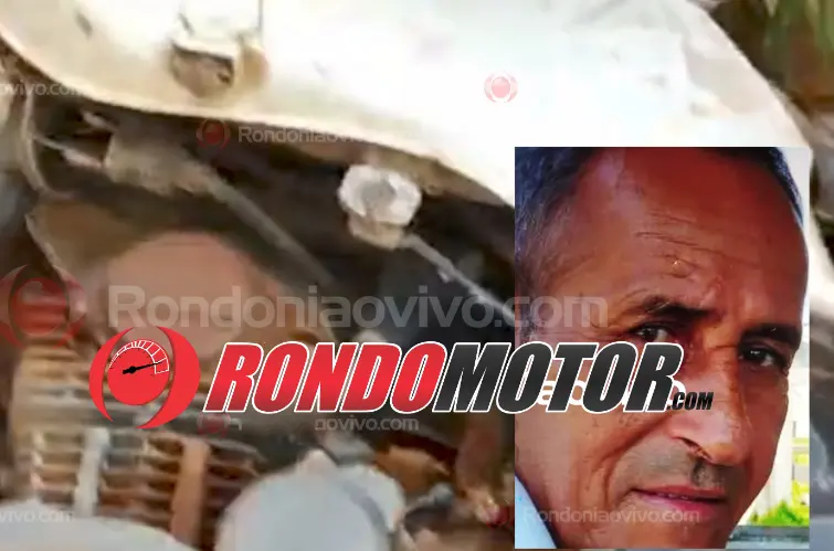 Motociclista de 61 anos morre em queda após sair para comprar remédio em Candeias do Jamari