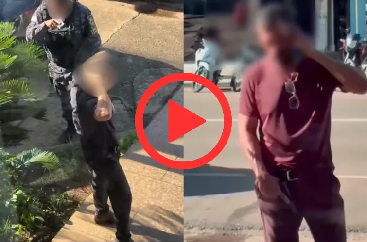 Delegado é abordado e desarmado pela polícia após confusão no trânsito; Polícia Federal emite nota, em Porto Velho