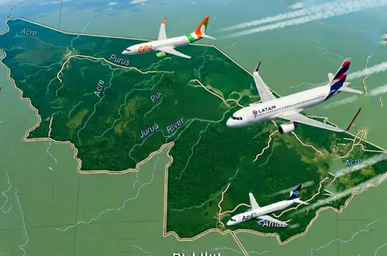 Câmara aprova projeto que permite voos domésticos por empresas sul-americanas na Amazônia