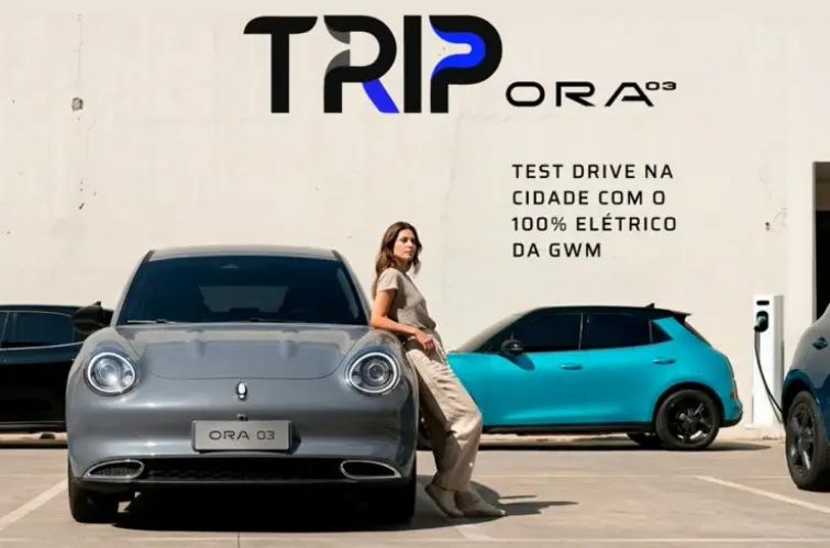 GWM Mega Motors promove test drive do elétrico Ora 03 em Porto Velho e Cacoal