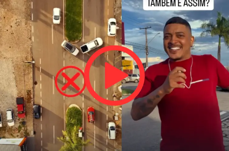 Vídeo expõe erro comum de motoristas ao fazer retorno e mostra forma certa de manobra